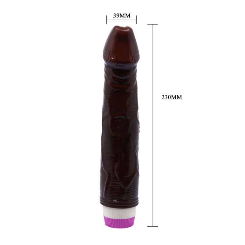 BAILE VIBRATORS VIBRATEUR VAGUES PLAISIR 23 CM MARRON — vue alternative