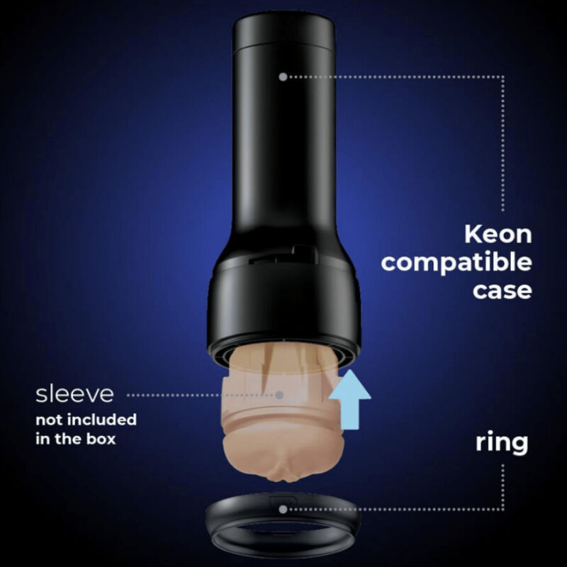 KIIROO HOUSSE KEON COMPATIBLE MASTURBATEUR — vue détaillée