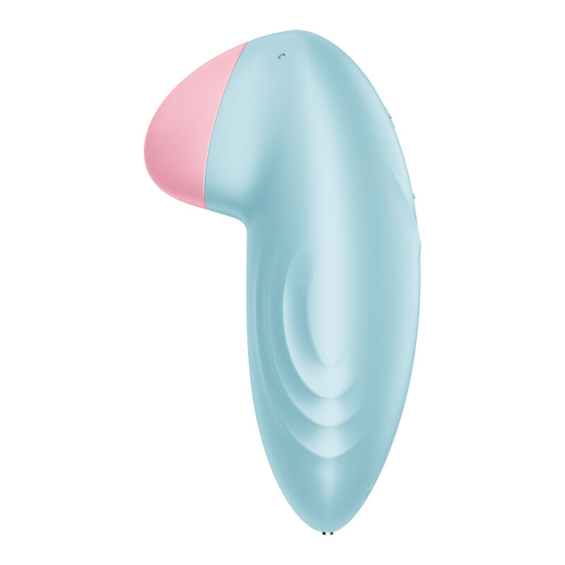 SATISFYER LAYONS VIBRATEUR POSER TROPICAL TIP BLEU — vue détaillée