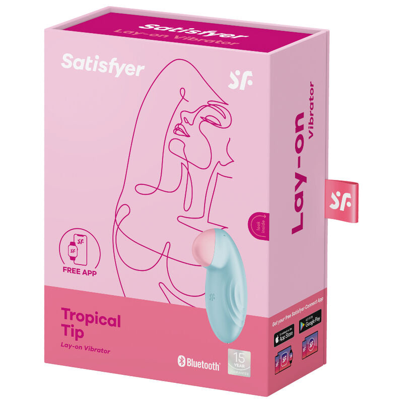 SATISFYER - Vibrator Tropical Tip Blue