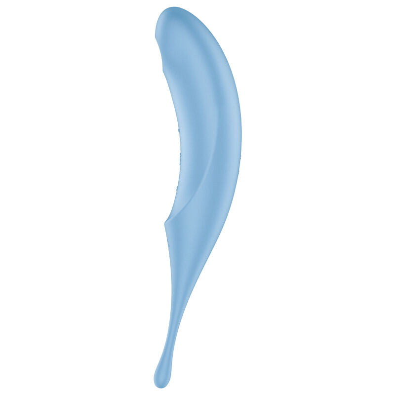 SATISFYER AIR PULSE Stimulateur Vibrateur Twirling Pro Air Pulse Bleu — vue alternative