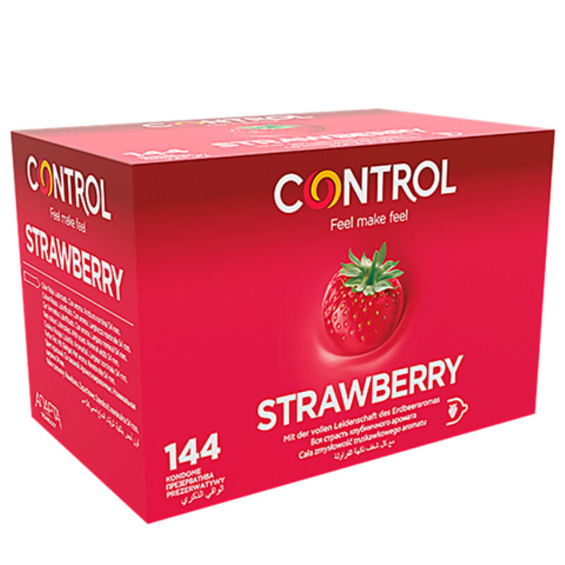 CONTROL CONDOMS Préservatifs Adapta Fraise 144 Unités - Aura Intime