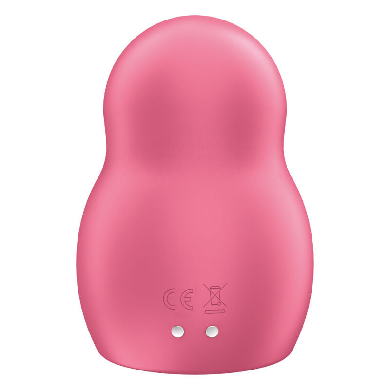 SATISFYER AIR PULSE Stimulateur Vibrateur Double Air Pulse Pro To Go 1 Rouge — vue alternative