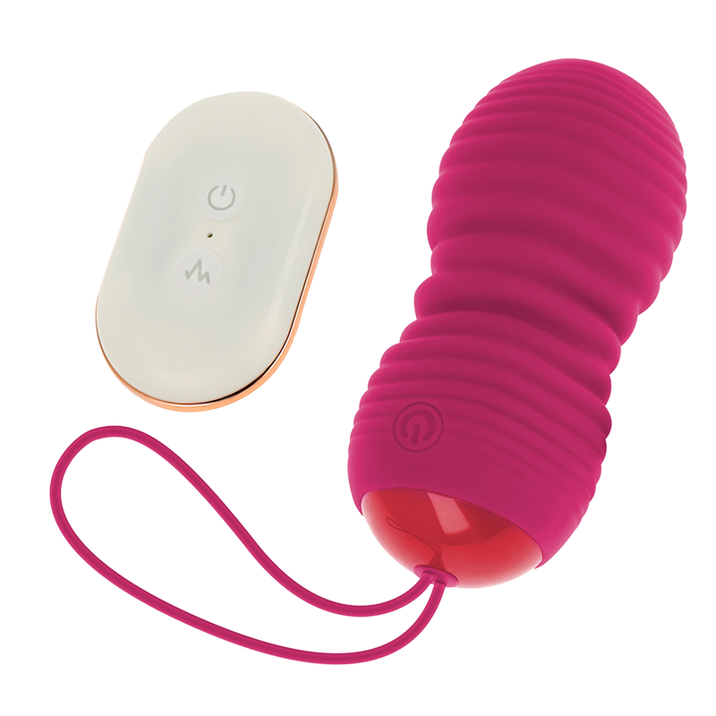 OHMAMA TÉLÉCOMMANDE EGG 7 MODES HAUT BAS ROSE — vue alternative