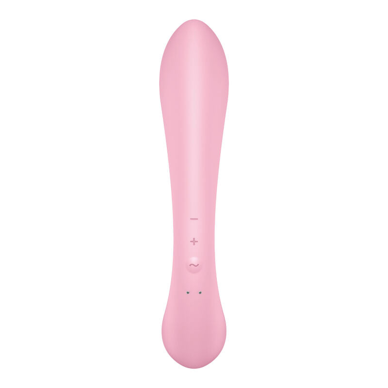 SATISFYER VIBRATOR Vibration Hybride Triple Oh Rose — vue alternative