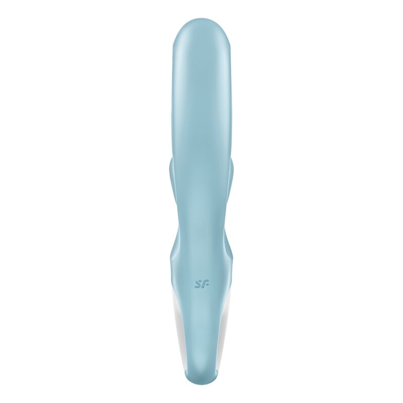SATISFYER VIBRATOR Love Me Rabbit Vibration Bleu — vue alternative