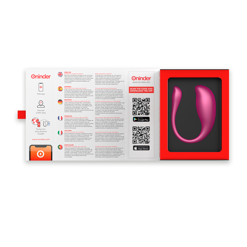 ONINDER Nairobi Vibrant Egg Rose - Application Gratuite — accessoires inclus
