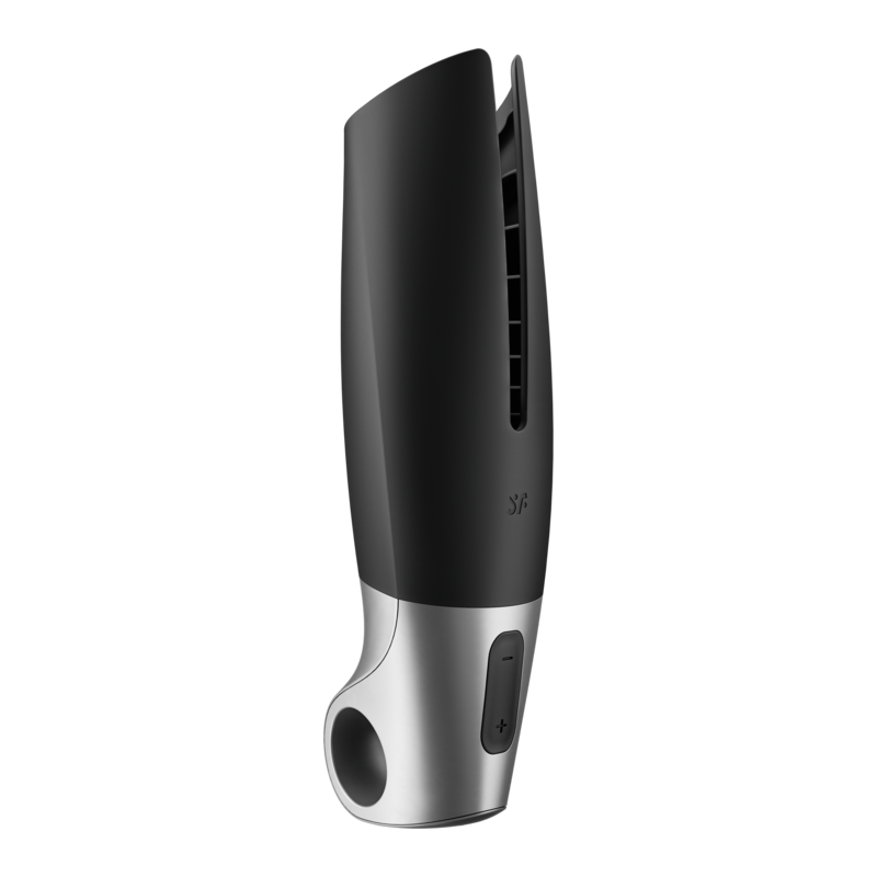 SATISFYER MEN Masturbateur Puissant Noir — vue arrière