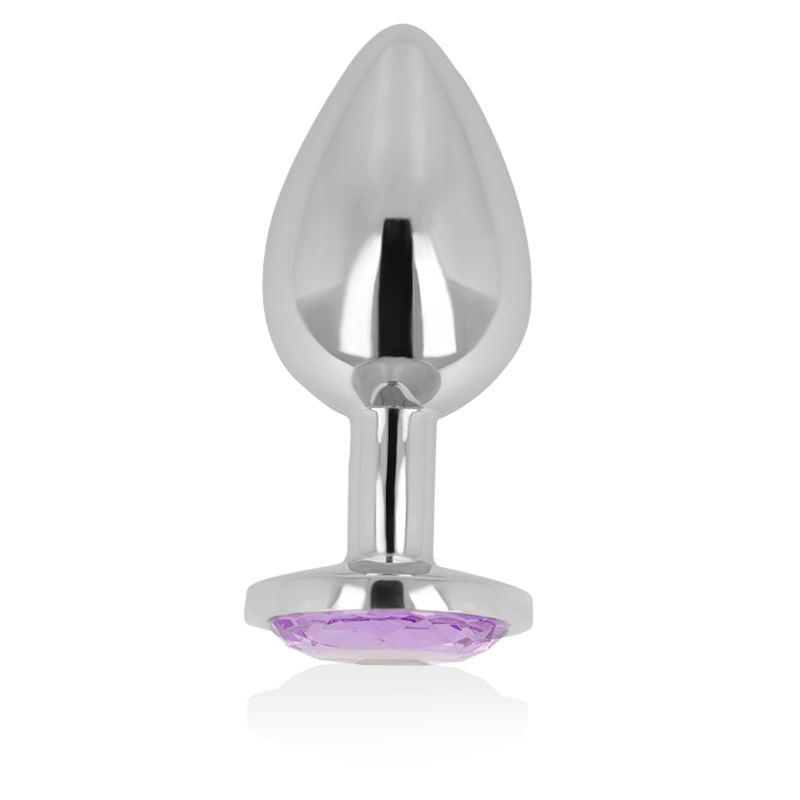 OHMAMA ANAL PLUG ANAL CRISTAL VIOLET 8 CM - Aura Intime