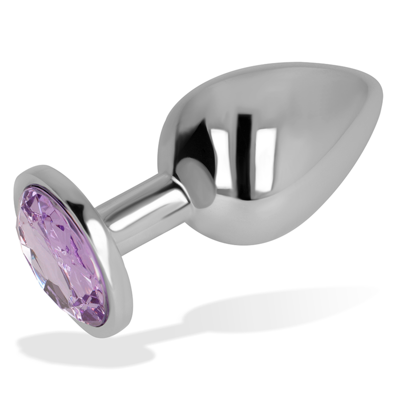 OHMAMA ANAL PLUG ANAL CRISTAL VIOLET 8 CM — vue alternative