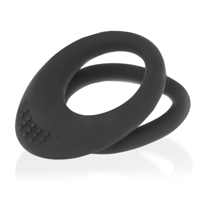 BAGUE OHMAMA DOUBLE SILICONE 3.5 CM - 4.5 Cm