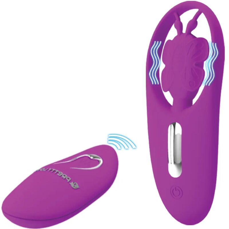 PRETTY LOVE SMART Stimulateur Papillon Dancing Culottes Télécommande Lilas - Aura Intime