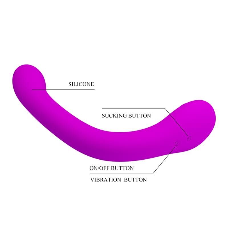 PRETTY LOVE Vibrateur Suçeur Clitoridien Alex Lilac — vue arrière