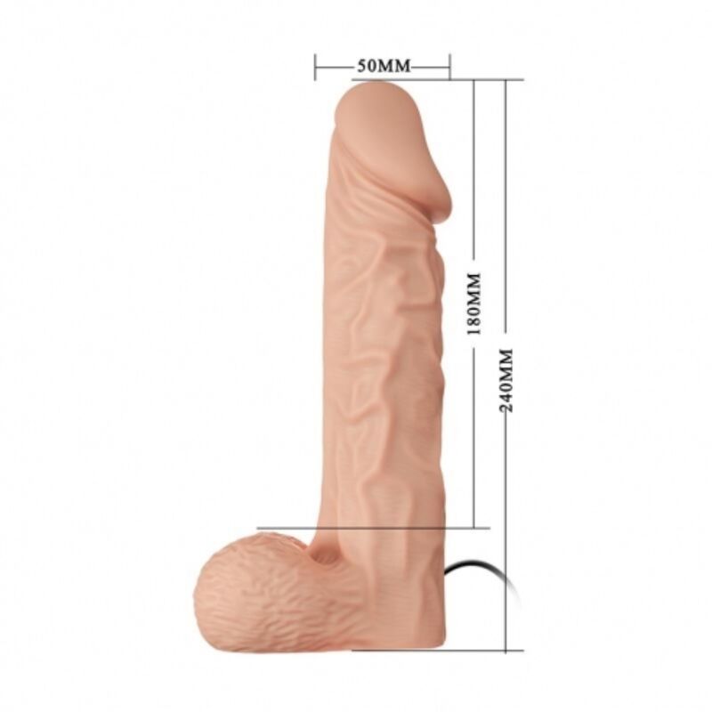 BAILE HARNESS COLLECTION HARNAIS ULTRA PASSIONNÉE 24 CM NATUREL — vue arrière