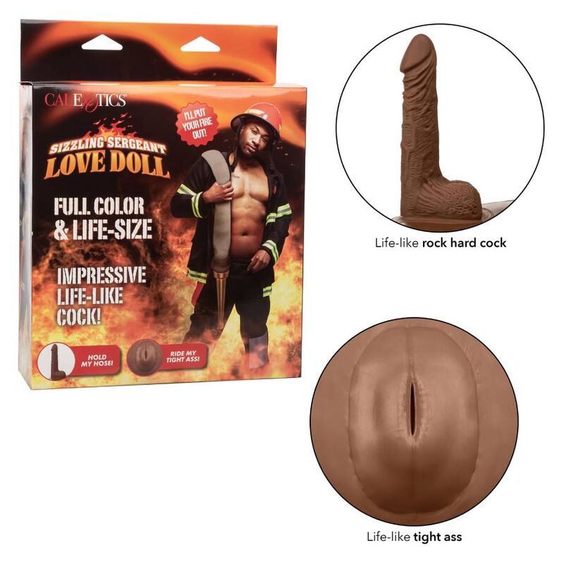 CALEXOTICS GRÉANT SERGENT LOVE DOLL MODÈLE 2 — vue détaillée