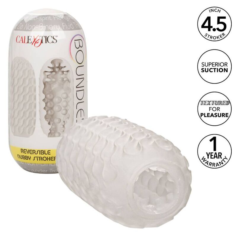 CALEXOTICS STROKER NUBBY RÉVERSIBLE - Aura Intime