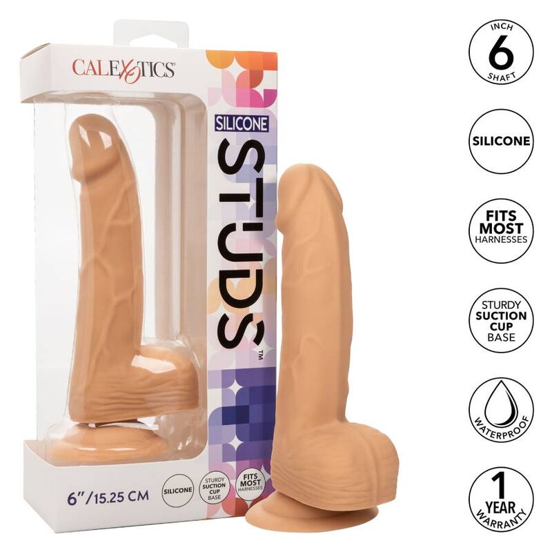 CALEXOTICS CLOUS SILICONE 15.24 CM PEAU - Aura Intime