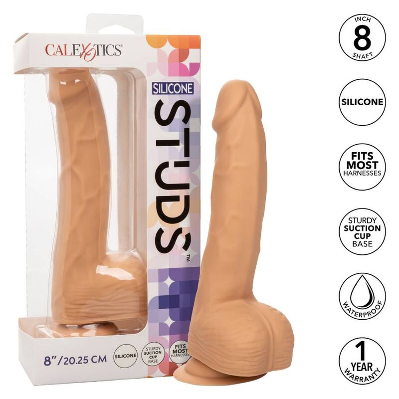 CALEXOTICS - Clous En Silicone 20.32 Cm Peau