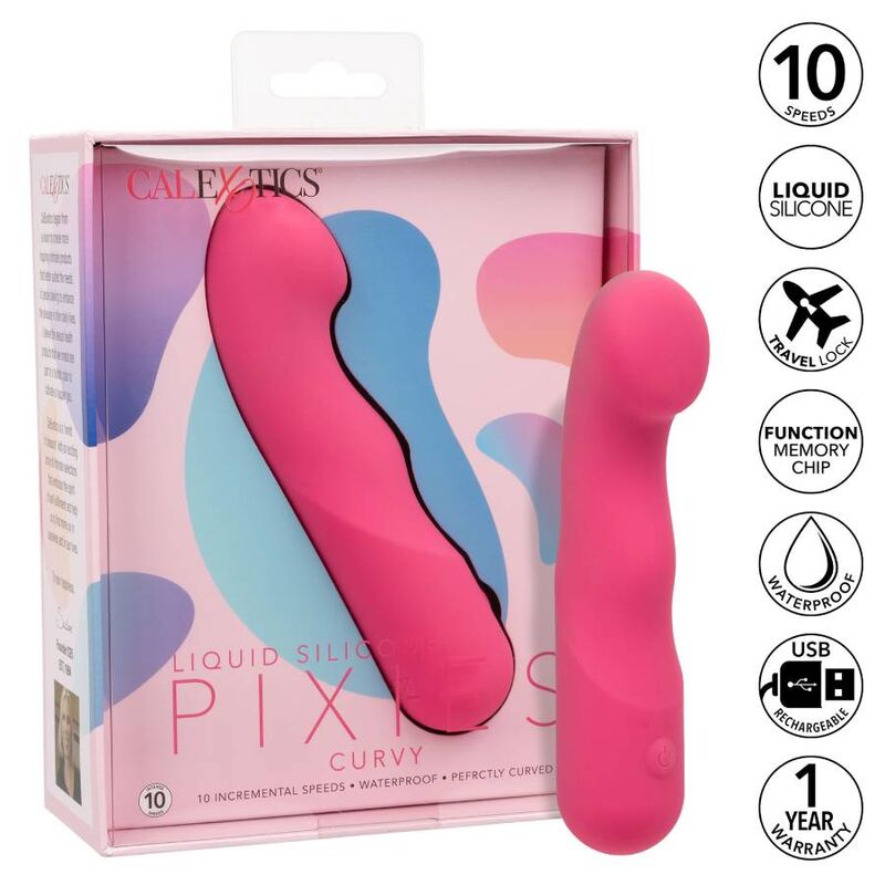 CALEXOTICS PIXIES CURVY ROSE — vue arrière
