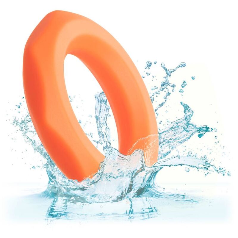 CALEXOTICS BAGUE ALPHA SEXAGON ORANGE — accessoires inclus