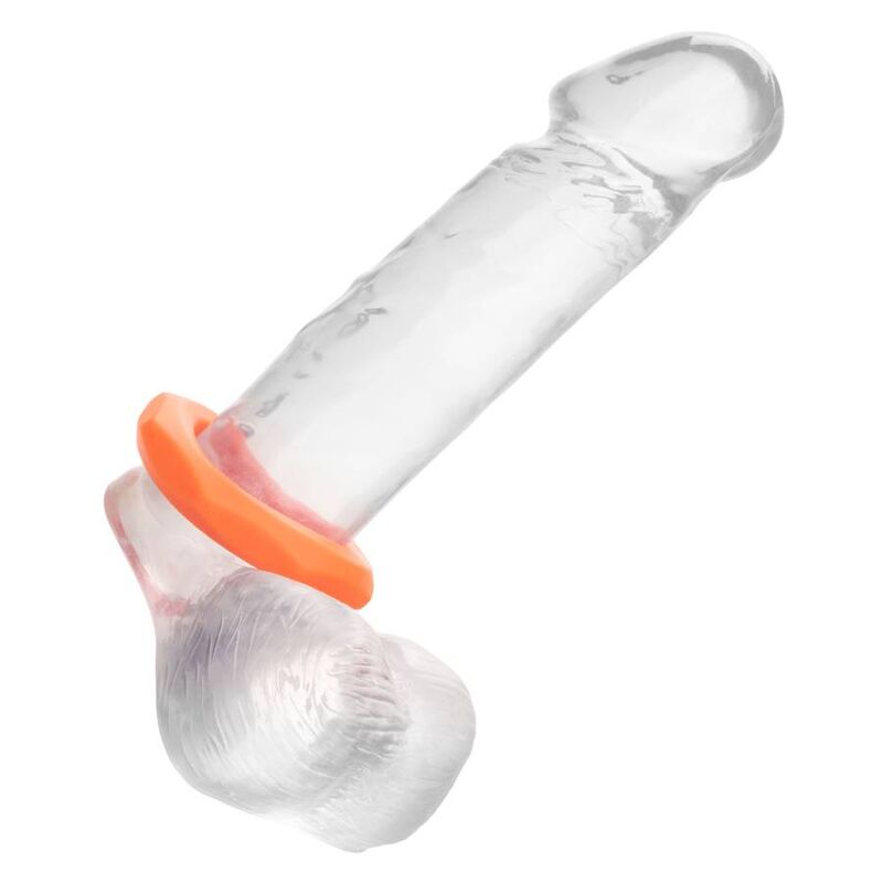 CALEXOTICS BAGUE ALPHA SEXAGON ORANGE — vue détaillée