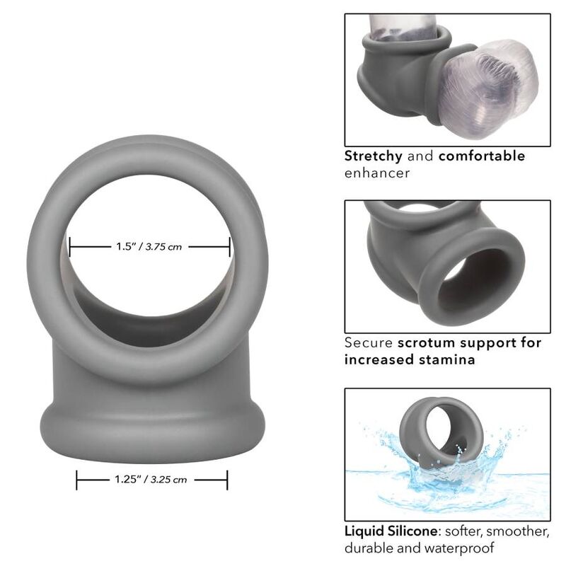 CALEXOTICS - Bague Alpha Precision Gris