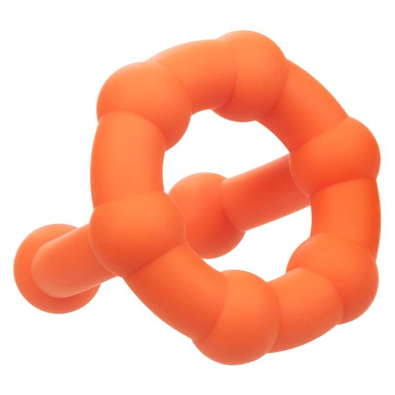 CALEXOTICS BAGUE ALPHA ALL STAR ORANGE — accessoires inclus