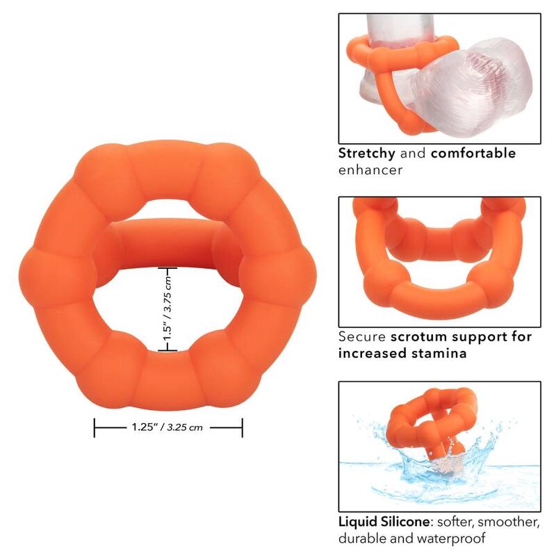 CALEXOTICS BAGUE ALPHA ALL STAR ORANGE — vue alternative