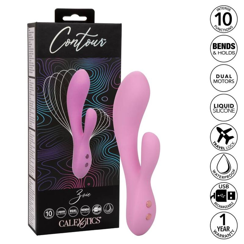 CALEXOTICS CONTOUR ZOIE ROSE — vue détaillée