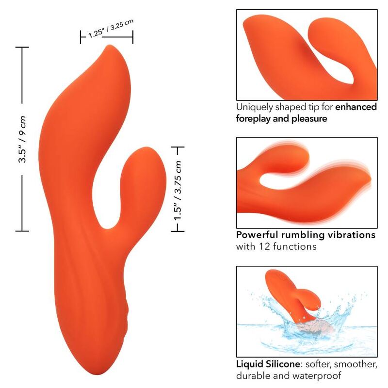 CALEXOTICS Stella Dual Teaser Orange — vue alternative