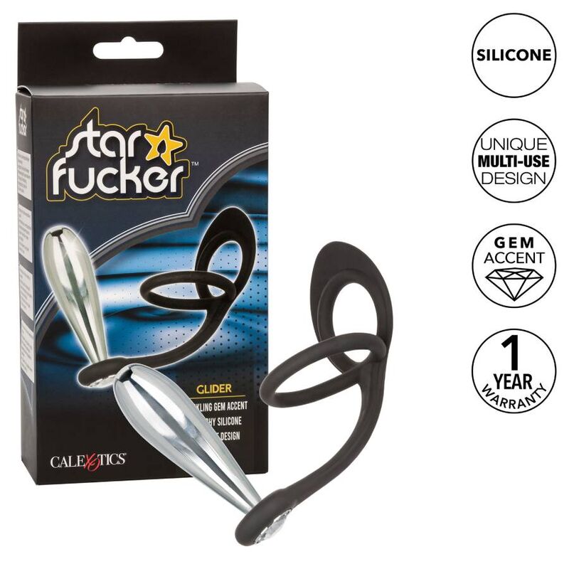 CALEXOTICS Star Fucker Planeur Plug — vue détaillée