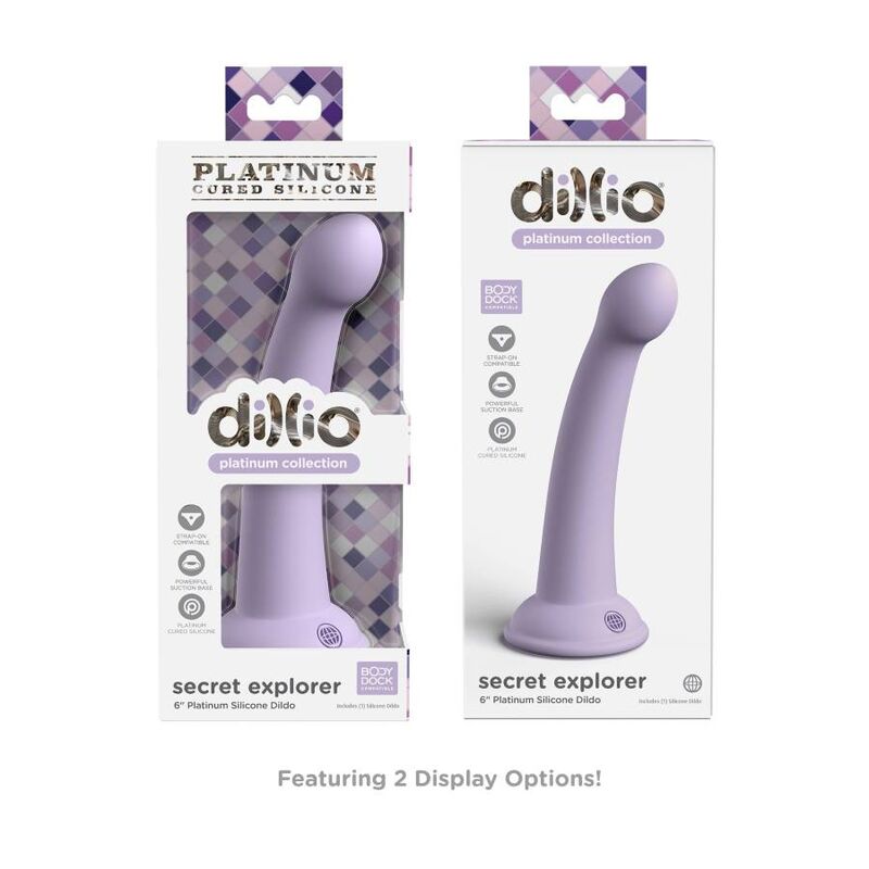 DILLIO SECRET EXPLORER 15,24 CM VIOLET — vue arrière