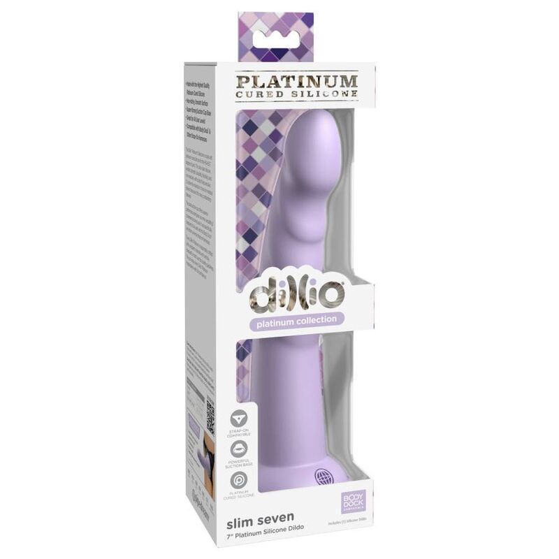 DILLIO SLIM SEVEN 17,78 CM VIOLET — accessoires inclus