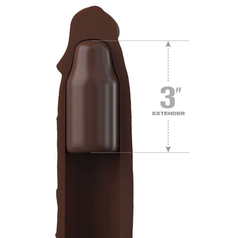 FANTASY X-TENSIONS PIPEDREAMS RALLONGE W SANGLE 17,78 CM MARRON — vue détaillée
