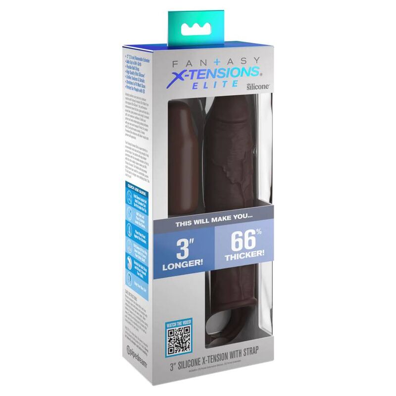 FANTASY X-TENSIONS PIPEDREAMS RALLONGE W SANGLE 17,78 CM MARRON — vue alternative