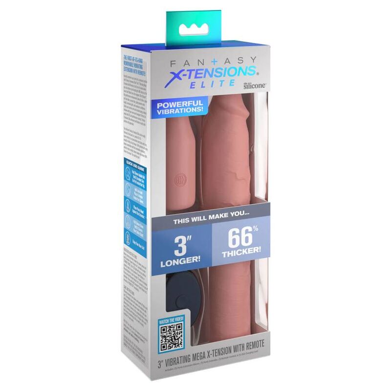 FANTASY X-TENSIONS PIPEDREAMS MANCHE 22,86 CM + PLUG 7,62 CM REMOTE SKIN — vue alternative