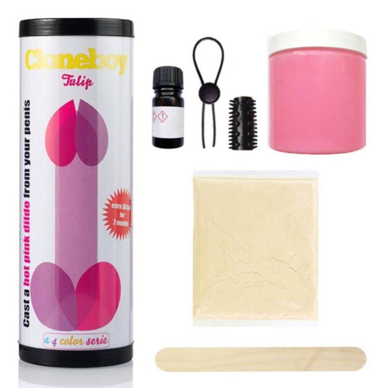 CLONEBOY Dildo Tulip Rose Intense - Aura Intime
