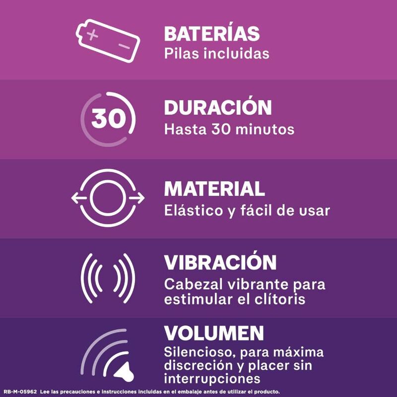 DUREX TOYS ANNEAU PÉNIS VIBRANT DIABLILLO INTENSE — vue détaillée