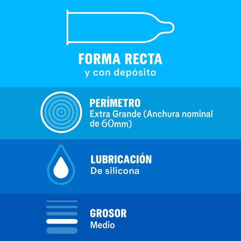 DUREX CONDOMS Naturel Xl 12 Unités — vue alternative