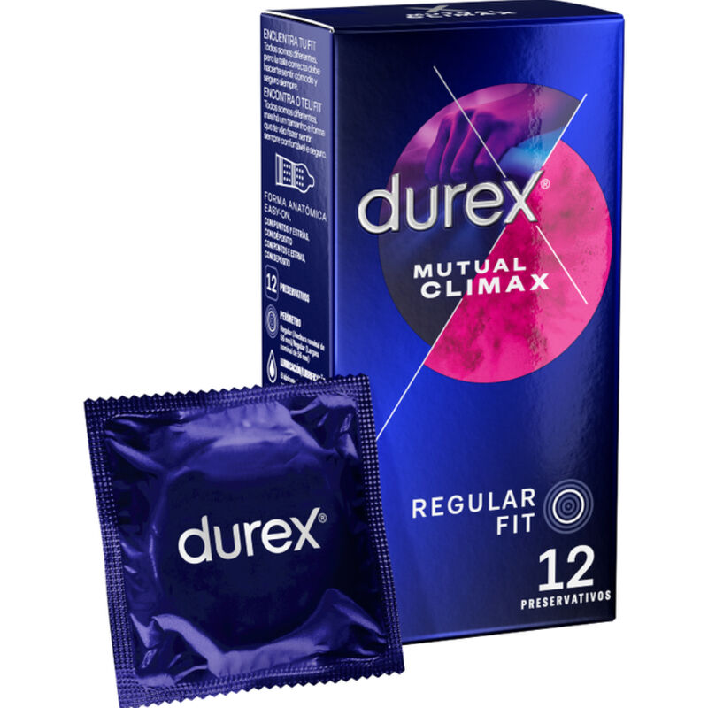 DUREX CONDOMS Climax Mutuo 12 Unités - Aura Intime