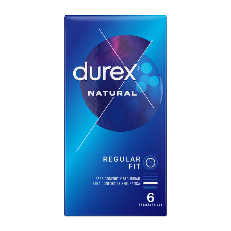 DUREX CONDOMS Classique Naturel 6 Unités — vue détaillée