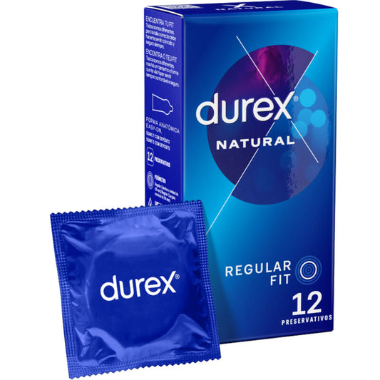 DUREX CONDOMS Naturel Plus 12 Unités - Aura Intime