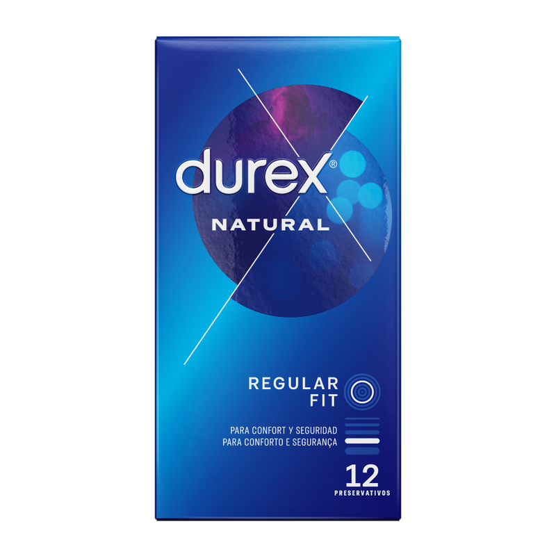 DUREX CONDOMS Naturel Plus 12 Unités — vue détaillée