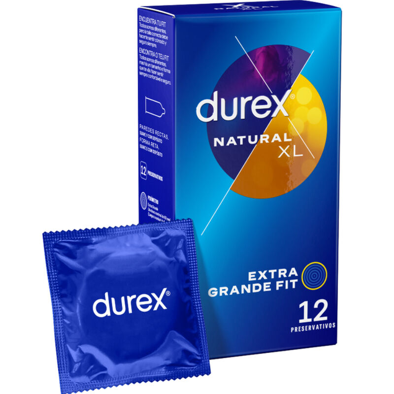 DUREX CONDOMS Naturel Xl 12 Unités - Aura Intime