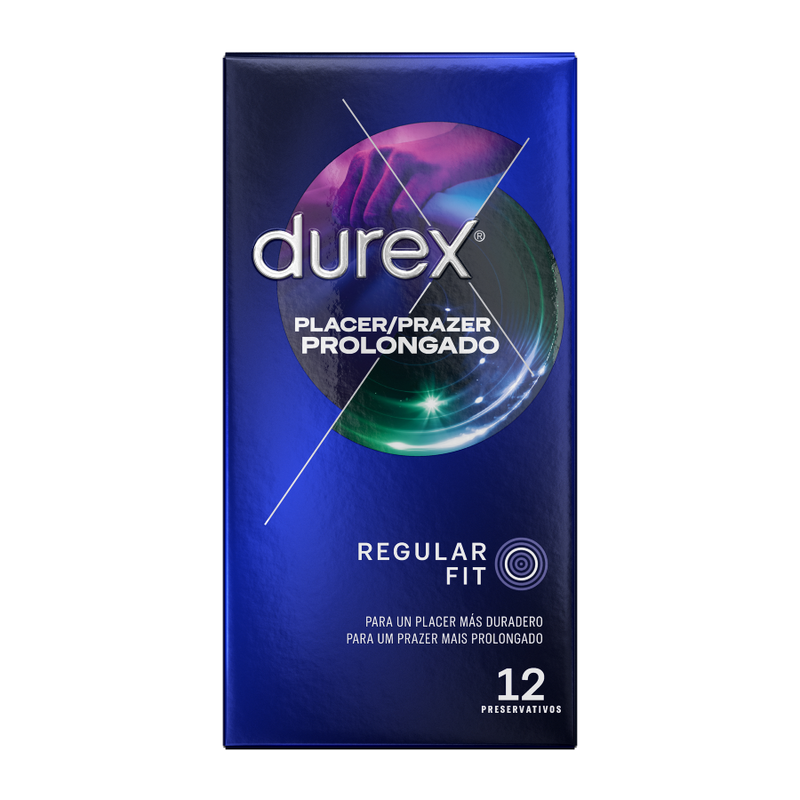 DUREX CONDOMS Plaisir Prolongé Retardé 12 Unités — vue détaillée