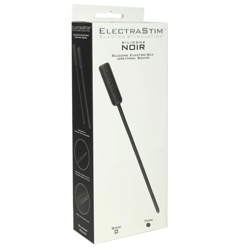 ELECTRASTIM Flexible Silicone Electro-Sexe Son Uréthal 7 Mm — vue détaillée