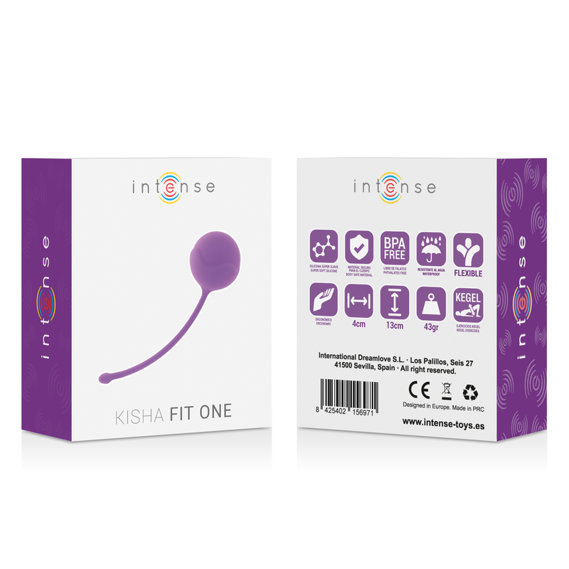INTENSE HEALTH KEGEL Kisha Fit One Silicone Kegel Lilas — vue alternative