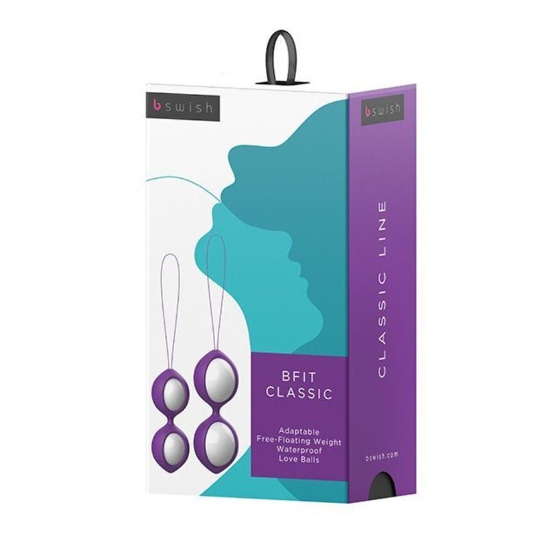 B SWISH Bfit Classique Violette — vue arrière