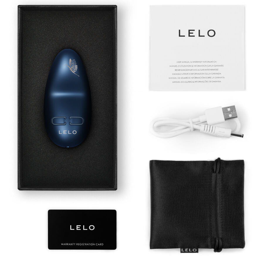 LELO Masseur Personnel Nea 3 - Bleu — vue arrière