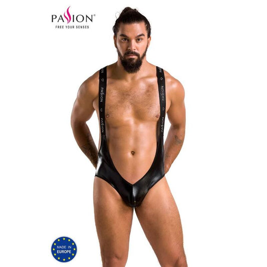 PASSION MEN 027 Body Bruno Noir L/Xl - Aura Intime